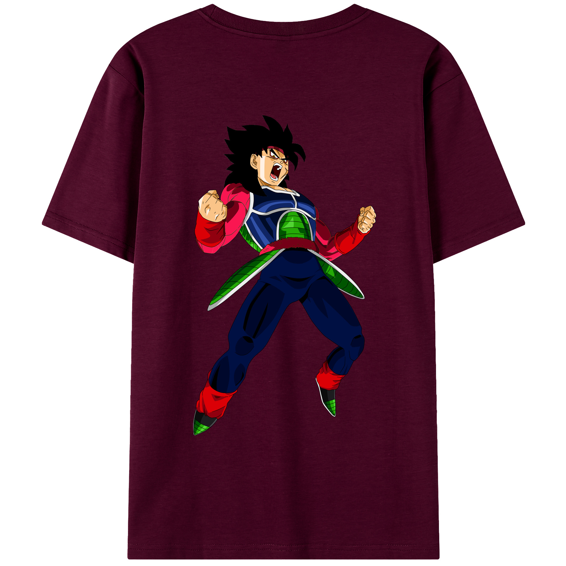 （画像用） ドラゴンボール バーダック DRAGON BALL Burdock レディース半袖Tシャツ(バックプリント)